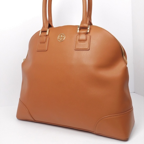 Tory Burch Robinson Dome Satchel (12124) - Picture 2 of 7